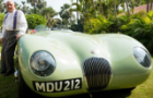 Jaguar C-Type displayed, F Type by year end
